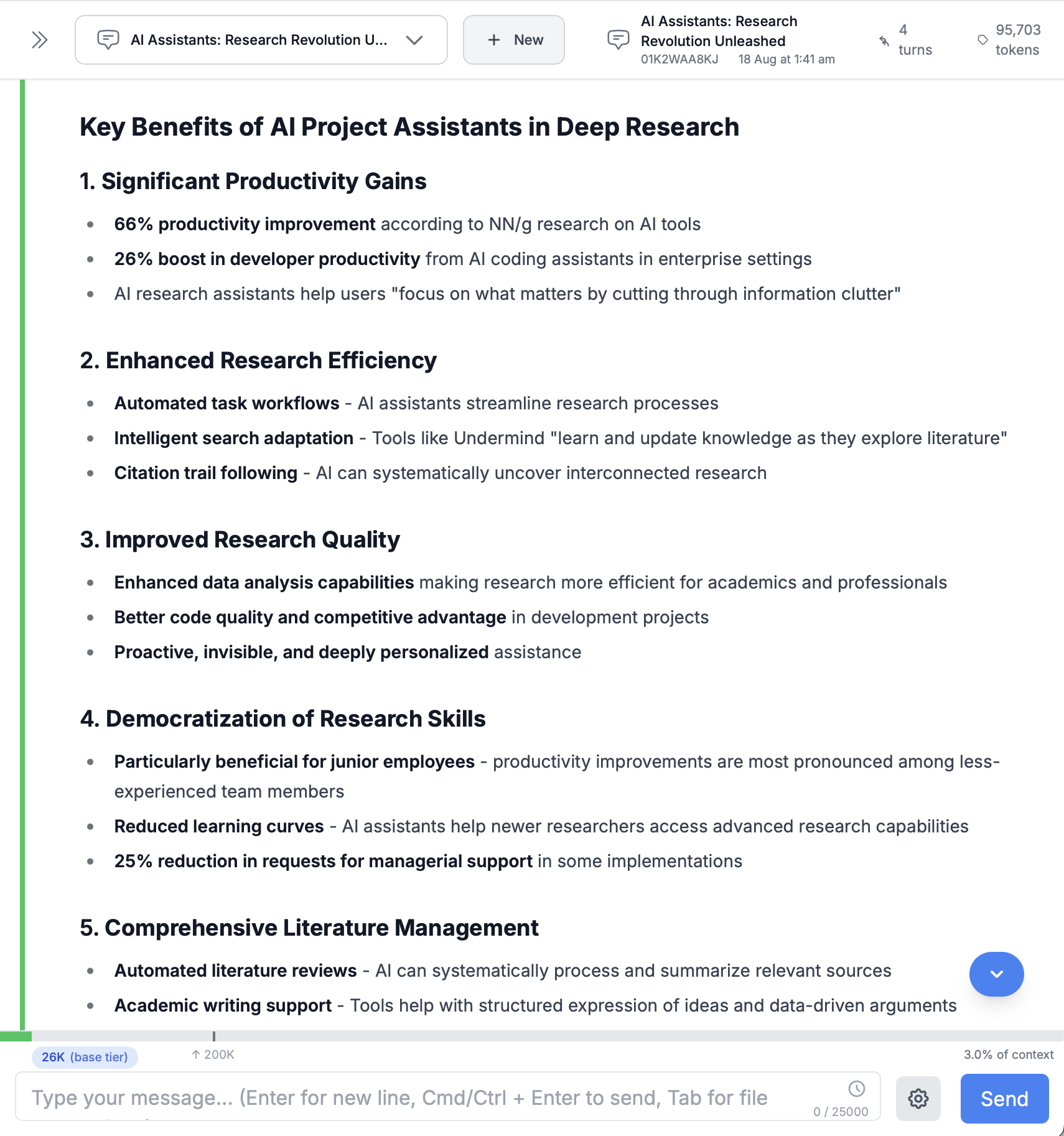 Deep Research Workflow